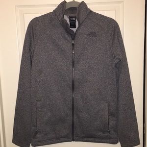 North Face boys lightweight zip up jacket.